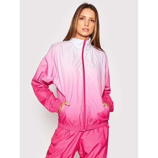 adidas Kurtka przejściowa adicolor 3D Trefoil GN2814 Różowy Regular Fit 32 MODIVO