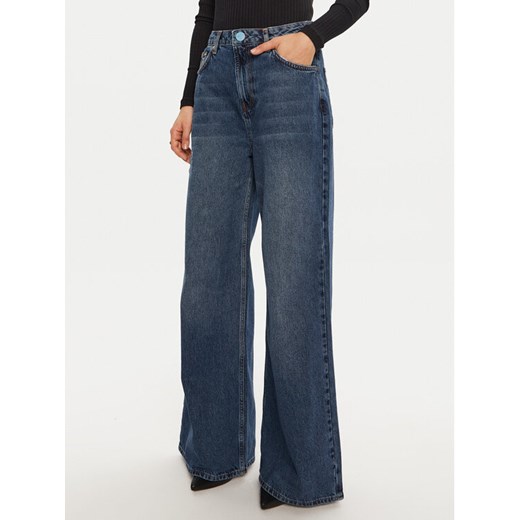 One Teaspoon Jeansy 26644 Niebieski Wide Leg ze sklepu MODIVO w kategorii Jeansy damskie - zdjęcie 182711057