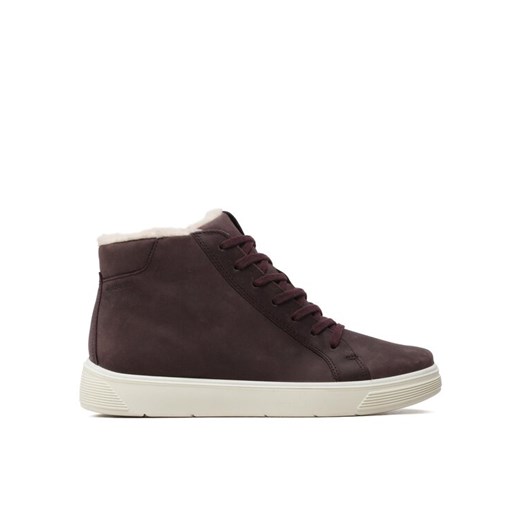 ECCO Botki Street Tray K GORE-TEX 70528302385 Fioletowy ze sklepu MODIVO w kategorii Botki - zdjęcie 182711089