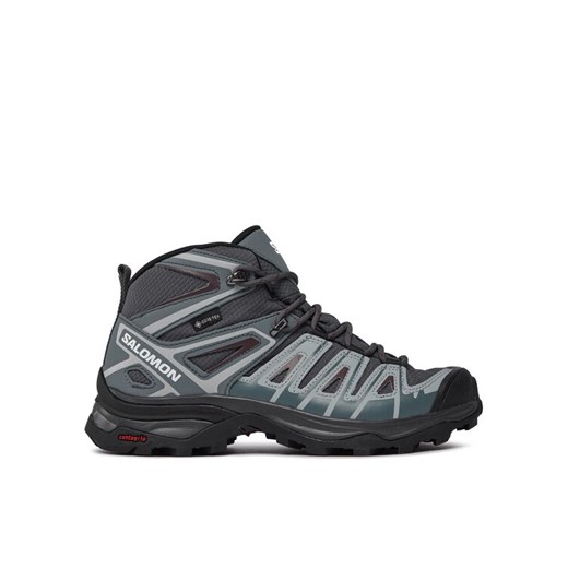 Salomon Trekkingi X Ultra Pioneer Mid GORE-TEX L47170500 Szary ze sklepu MODIVO w kategorii Buty trekkingowe damskie - zdjęcie 182711215