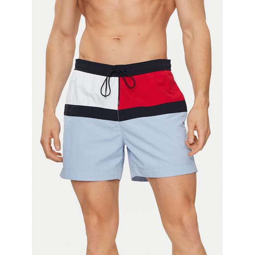 Tommy Hilfiger Szorty kąpielowe UM0UM03259 Niebieski ze sklepu MODIVO w kategorii Kąpielówki - zdjęcie 182711247