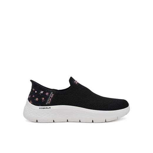 Skechers Sneakersy GOwalk Flex - Sunset Rose 124822/BKPK Czarny ze sklepu MODIVO w kategorii Buty sportowe damskie - zdjęcie 182711278