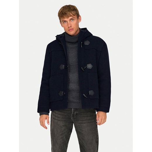 Only & Sons Kurtka zimowa Jules 22030865 Granatowy Regular Fit ze sklepu MODIVO w kategorii Kurtki męskie - zdjęcie 182711295