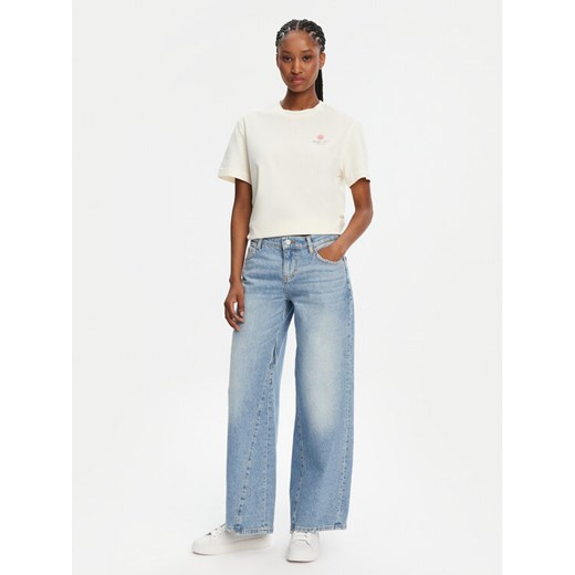 Mustang Jeansy Medley 1016216 Niebieski Wide Leg ze sklepu MODIVO w kategorii Jeansy damskie - zdjęcie 182711315