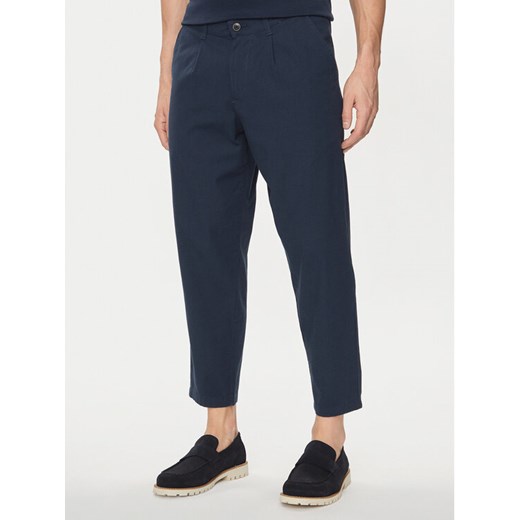 Jack&Jones Spodnie materiałowe Bill 12248993 Granatowy Regular Fit ze sklepu MODIVO w kategorii Spodnie męskie - zdjęcie 182711367