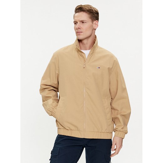 Tommy Jeans Kurtka bomber Essential DM0DM17982 Beżowy Regular Fit ze sklepu MODIVO w kategorii Kurtki męskie - zdjęcie 182711369