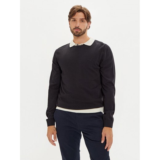 s.Oliver Sweter 2143173 Czarny Regular Fit ze sklepu MODIVO w kategorii Swetry męskie - zdjęcie 182711528