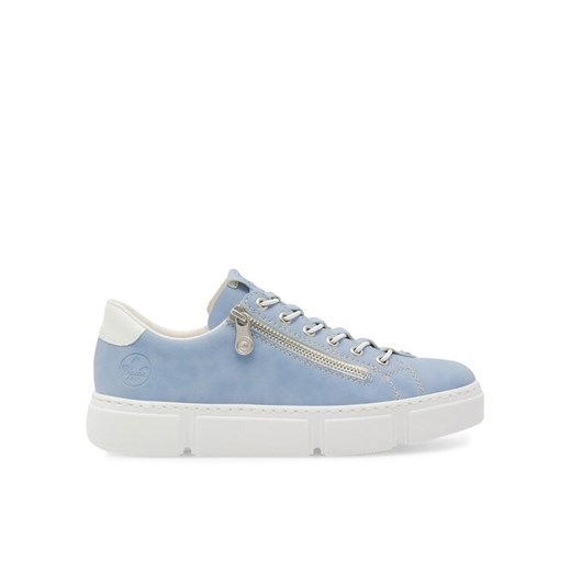 Rieker Sneakersy N5952-10 Błękitny ze sklepu MODIVO w kategorii Buty sportowe damskie - zdjęcie 182711647