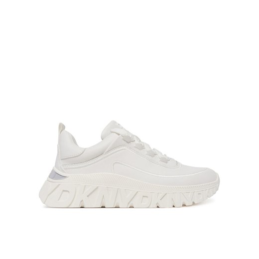 DKNY Sneakersy Lacombe K1522639 Biały ze sklepu MODIVO w kategorii Buty sportowe damskie - zdjęcie 182711696