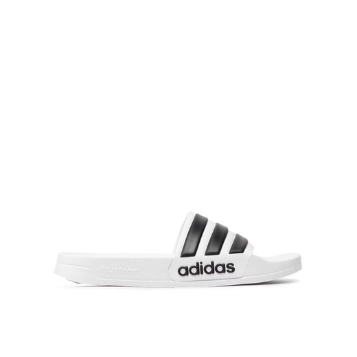adidas Klapki adilette Shower GZ5921 Biały ze sklepu MODIVO w kategorii Buty męskie - zdjęcie 182711736