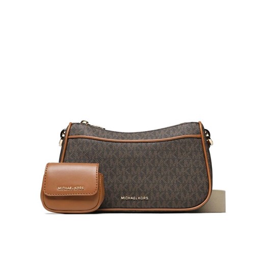 MICHAEL Michael Kors Torebka Jet Set 32S3GJ6C8B Brązowy ze sklepu MODIVO w kategorii Listonoszki - zdjęcie 182711758