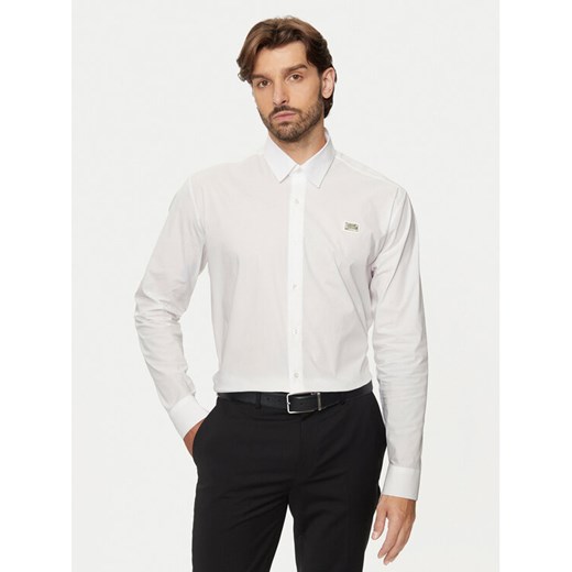 KARL LAGERFELD Koszula 605947 544671 Biały Regular Fit ze sklepu MODIVO w kategorii Koszule męskie - zdjęcie 182711957