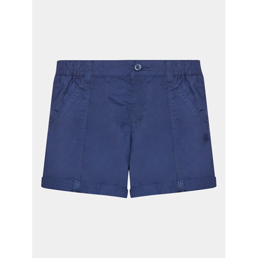 United Colors Of Benetton Szorty materiałowe 4LN6G900N Granatowy Regular Fit ze sklepu MODIVO w kategorii Spodenki niemowlęce - zdjęcie 182711966