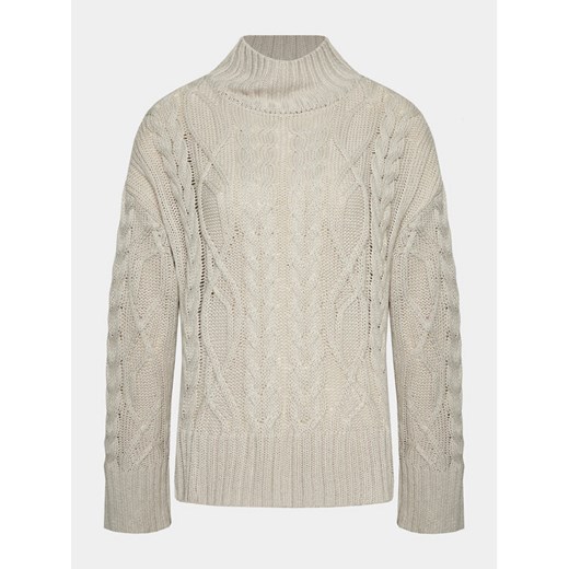 Brave Soul Sweter LK-286BIVACOA Szary Regular Fit ze sklepu MODIVO w kategorii Swetry damskie - zdjęcie 182711987