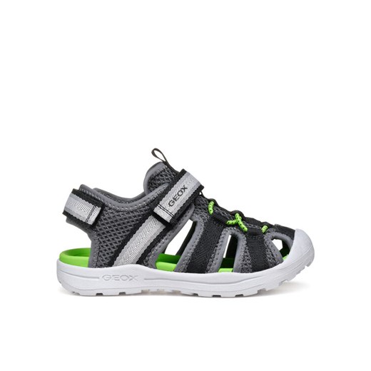 Geox Sandały J Vaniett J555XA 1454 C0655 M Szary ze sklepu MODIVO w kategorii Sandały dziecięce - zdjęcie 182712087