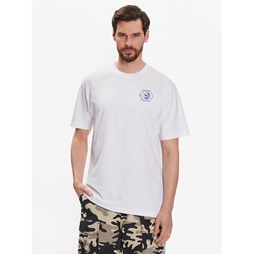 DC T-Shirt Quality Goods ADYZT05235 Biały Relaxed Fit ze sklepu MODIVO w kategorii T-shirty męskie - zdjęcie 182712158
