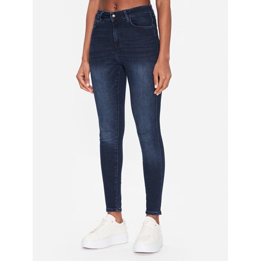 Mustang Jeansy Georgia 1013576 Granatowy Super Skinny Fit ze sklepu MODIVO w kategorii Jeansy damskie - zdjęcie 182712229