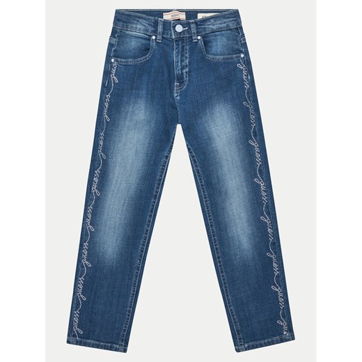 Guess Jeansy J5RA02 D52Z0 Niebieski Regular Fit ze sklepu MODIVO w kategorii Spodnie dziewczęce - zdjęcie 182712277
