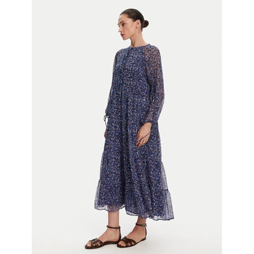 Pepe Jeans Sukienka codzienna Ariana PL953631 Niebieski Regular Fit ze sklepu MODIVO w kategorii Sukienki - zdjęcie 182712307