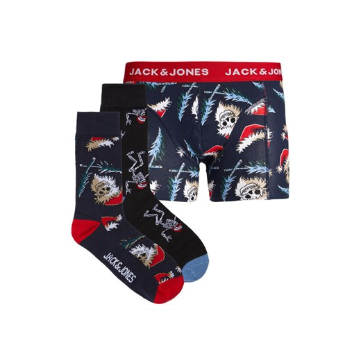 Jack&Jones Komplet bielizny 12247717 Granatowy ze sklepu MODIVO w kategorii Skarpetki męskie - zdjęcie 182712396