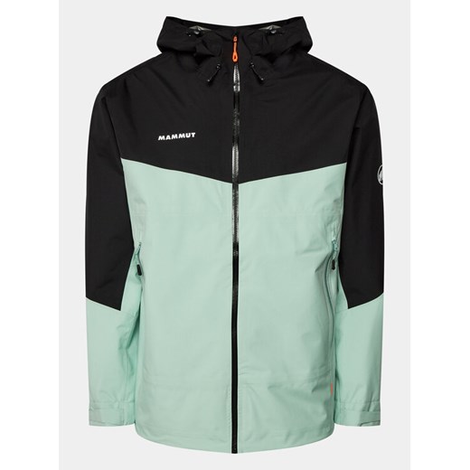 Mammut Kurtka przejściowa Convey Tour HS Hooded Jacket 1010-27841-40251-113 Zielony Regular Fit ze sklepu MODIVO w kategorii Kurtki męskie - zdjęcie 182712419