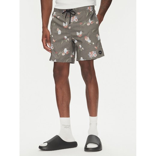 RVCA Szorty kąpielowe AVYBS00265 Szary Regular Fit ze sklepu MODIVO w kategorii Kąpielówki - zdjęcie 182712456