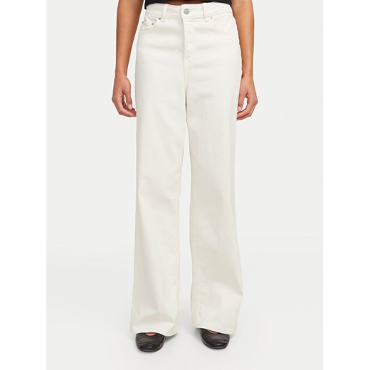 JJXX Jeansy Tokyo 12269078 Écru Wide Leg ze sklepu MODIVO w kategorii Jeansy damskie - zdjęcie 182712466