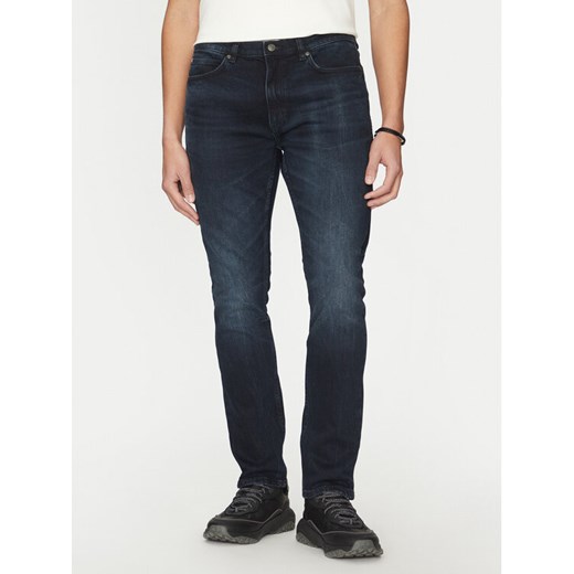 HUGO Jeansy 50530581 Granatowy Extra Slim Fit ze sklepu MODIVO w kategorii Jeansy męskie - zdjęcie 182712478