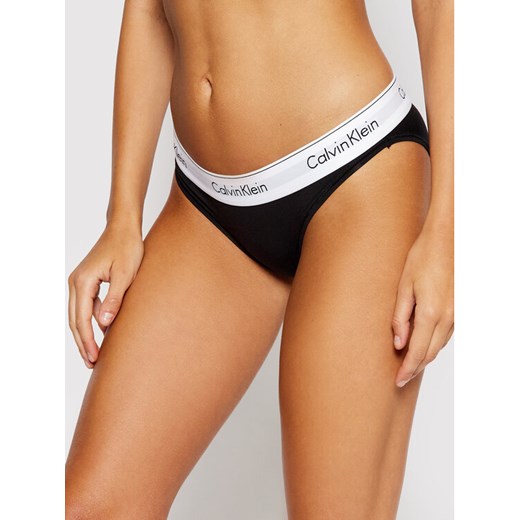 Calvin Klein Underwear Figi klasyczne 0000F3787E Czarny ze sklepu MODIVO w kategorii Majtki damskie - zdjęcie 182712566