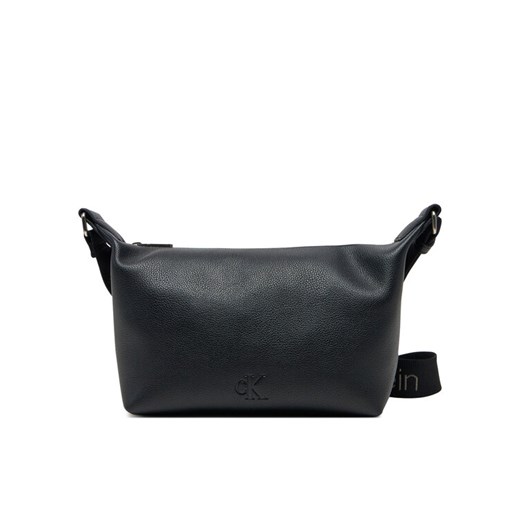 Calvin Klein Jeans Torebka Ultralight Shoulder Bag LV04K3131G Czarny ze sklepu MODIVO w kategorii Listonoszki - zdjęcie 182712576