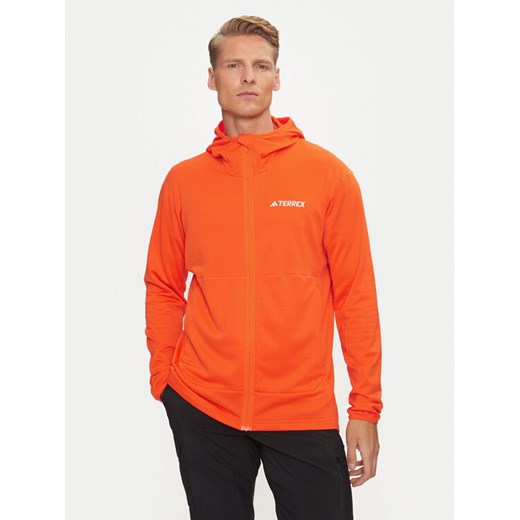 adidas Bluza techniczna Terrex Xperior Light IQ3720 Pomarańczowy Slim Fit ze sklepu MODIVO w kategorii Bluzy męskie - zdjęcie 182712609