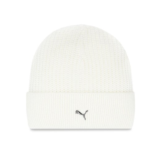 Puma Czapka Metal Cat Beanie 024874 02 Biały ze sklepu MODIVO w kategorii Czapki zimowe damskie - zdjęcie 182712717
