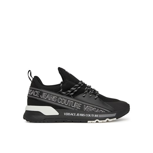 Versace Jeans Couture Sneakersy 78YA3SA3 Czarny ze sklepu MODIVO w kategorii Buty sportowe męskie - zdjęcie 182712727