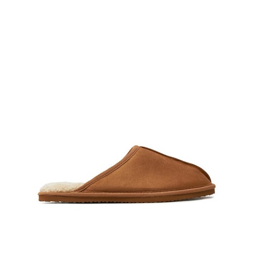 Jack&Jones Kapcie Jfwdudely Microfiber 12170311 Brązowy ze sklepu MODIVO w kategorii Kapcie męskie - zdjęcie 182712767