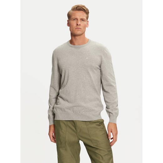 Levi's® Sweter A7207-0000 Szary Regular Fit ze sklepu MODIVO w kategorii Swetry męskie - zdjęcie 182712788