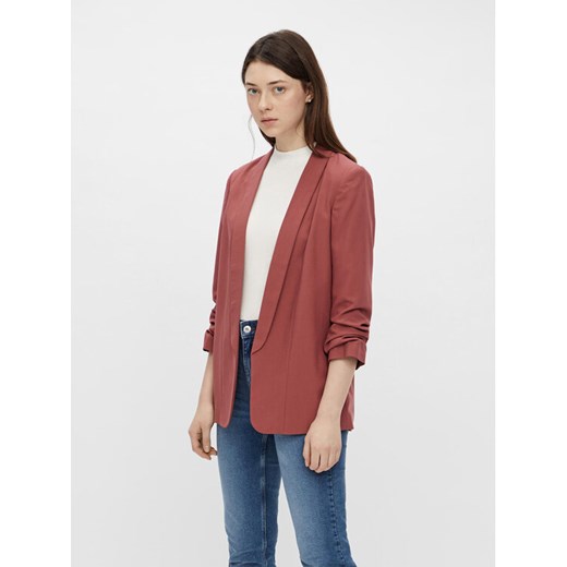 Pieces Marynarka 17090996 Czerwony Regular Fit ze sklepu MODIVO w kategorii Marynarki damskie - zdjęcie 182712825