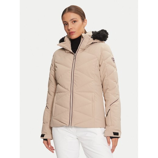 Rossignol Kurtka narciarska Staci RLMWJ07 Beżowy Regular Fit ze sklepu MODIVO w kategorii Kurtki damskie - zdjęcie 182712875