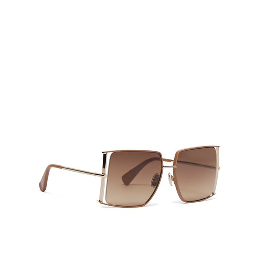 Max Mara Okulary przeciwsłoneczne MM0120 47F Brązowy ze sklepu MODIVO w kategorii Okulary przeciwsłoneczne damskie - zdjęcie 182712996