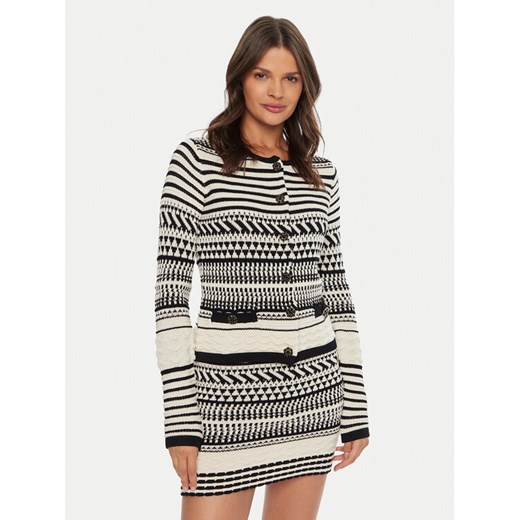 Marciano Guess Kardigan Arianna 4YGR23 5819Z Beżowy Regular Fit ze sklepu MODIVO w kategorii Swetry damskie - zdjęcie 182713007