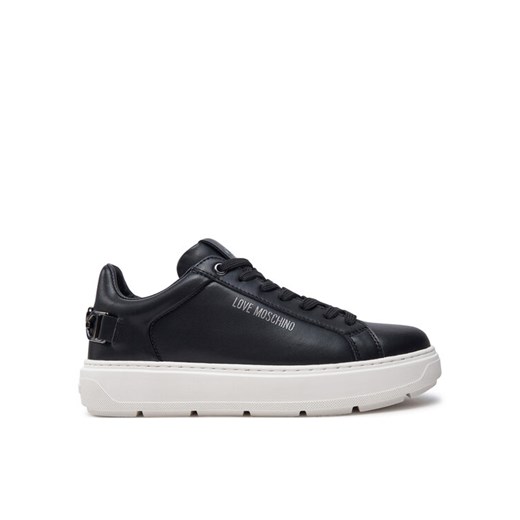 LOVE MOSCHINO Sneakersy JA15394G0LIA000A Czarny ze sklepu MODIVO w kategorii Buty sportowe damskie - zdjęcie 182713059