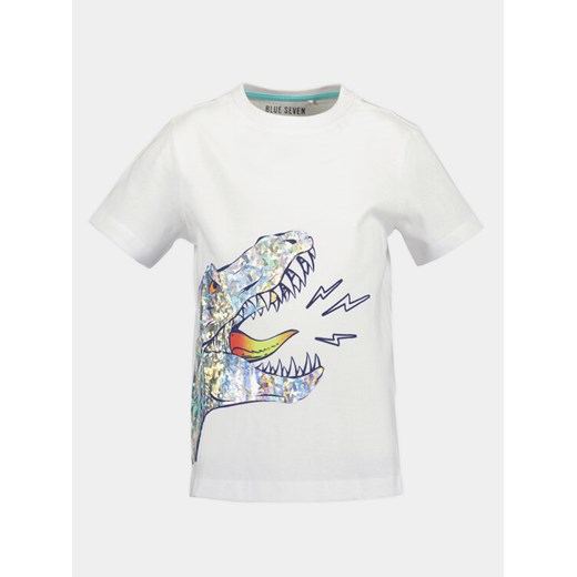 Blue Seven T-Shirt 802319 X Biały Regular Fit ze sklepu MODIVO w kategorii T-shirty chłopięce - zdjęcie 182713118