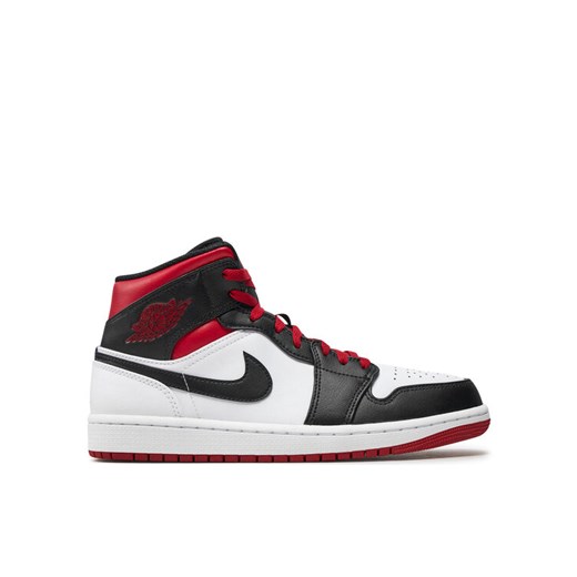 Nike Sneakersy Air Jordan 1 Mid DQ8426 106 Biały ze sklepu MODIVO w kategorii Buty sportowe męskie - zdjęcie 182713148
