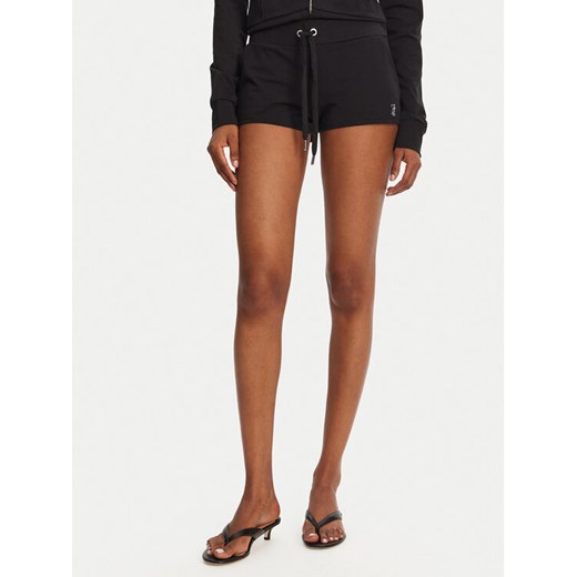 Juicy Couture Szorty sportowe JCWHS125312 Czarny Loose Fit ze sklepu MODIVO w kategorii Szorty - zdjęcie 182713228