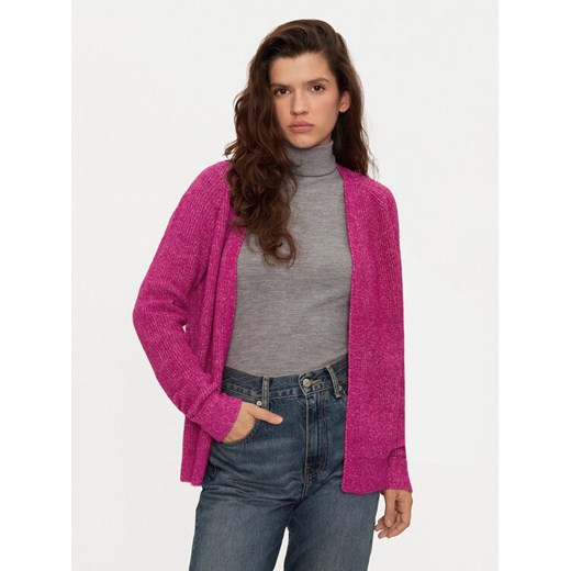 Pieces Kardigan Ellen 17150955 Różowy Regular Fit ze sklepu MODIVO w kategorii Swetry damskie - zdjęcie 182713238
