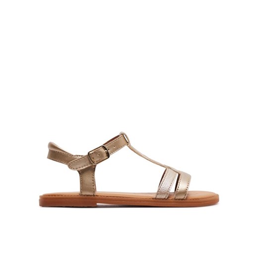 Geox Sandały J Sandal Karly Girl J4535H 0NFQD C2010 S Złoty ze sklepu MODIVO w kategorii Sandały dziecięce - zdjęcie 182713246