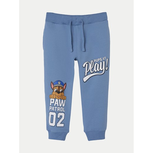 NAME IT Spodnie dresowe PAW PATROL 13232191 Niebieski Regular Fit ze sklepu MODIVO w kategorii Spodnie chłopięce - zdjęcie 182713265