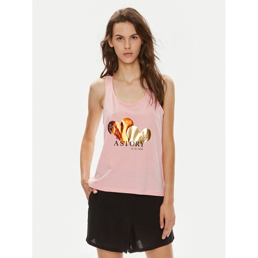 ONLY Top Henny 15327669 Różowy Regular Fit ze sklepu MODIVO w kategorii Bluzki damskie - zdjęcie 182713288