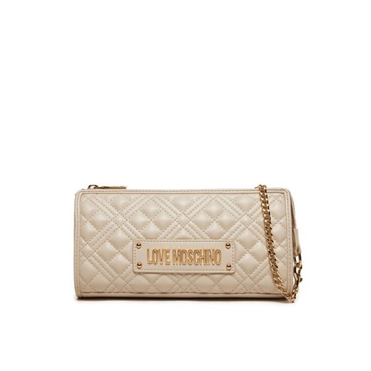LOVE MOSCHINO Torebka JC4011PP1LLA0110 Écru ze sklepu MODIVO w kategorii Kopertówki - zdjęcie 182713355