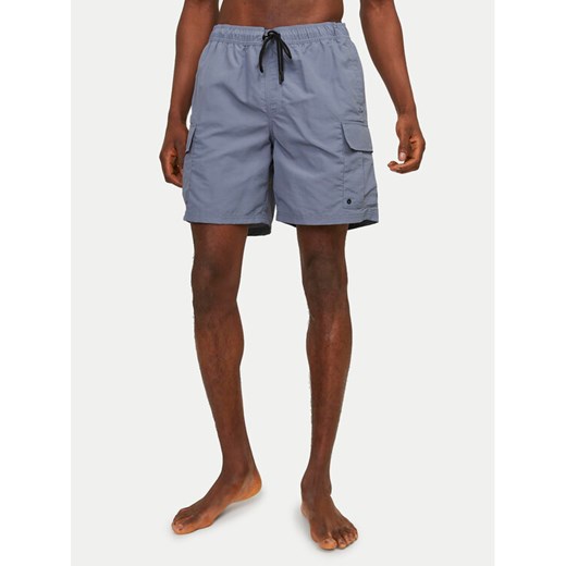 Jack&Jones Szorty kąpielowe Jpstfiji 12257214 Niebieski Regular Fit ze sklepu MODIVO w kategorii Kąpielówki - zdjęcie 182713387