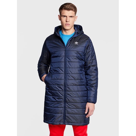 adidas Kurtka puchowa HM2460 Granatowy Regular Fit ze sklepu MODIVO w kategorii Kurtki męskie - zdjęcie 182713396